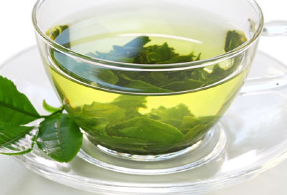 شاي اخضر بالنعناع